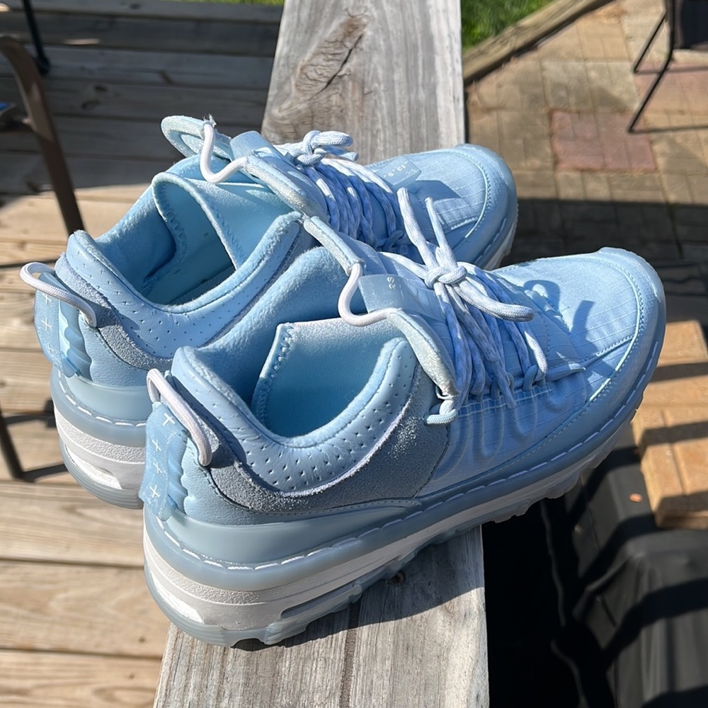 womens baby blue jordans